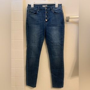 Unpublished Button Fly Skinny